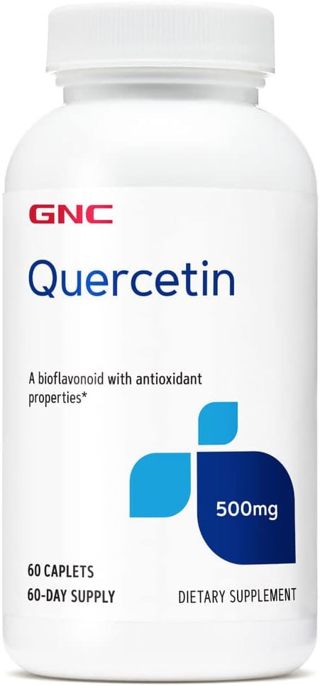 Gnc Quercetin 500Mg - 60 Caplets (60 Servings)