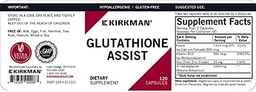 Glutathione Assist Capsules - Hypo 120 capsules : Health & Household