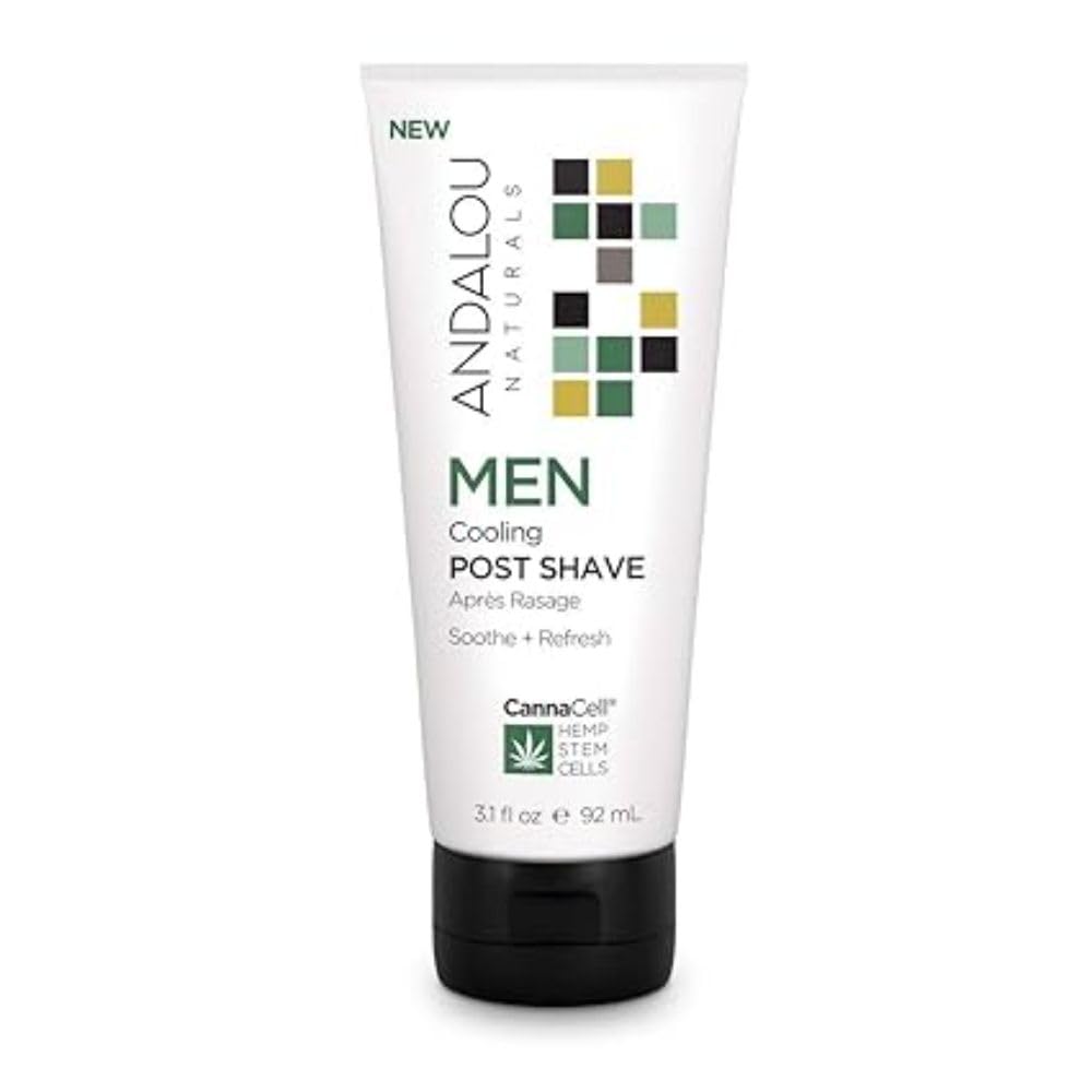 Andalou Naturals Cannacell Men Fortifying Shampoo + Conditioner, 8.5 Ounce : Beauty & Personal Care