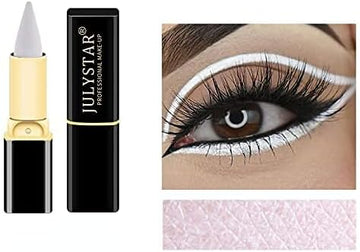 Julystar Rich And Colorful Natural Waterproof Eyeliner Pen Is Easy To Color, Quick-Drying And Lasting Moisturizing Eyeliner (03#)