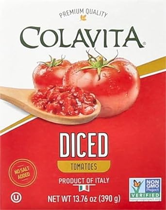 Colavita Italian Diced Tomatoes, Recart Box, 13.76 Ounce
