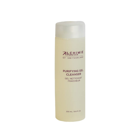 Alchimie Forever Purifying Gel Cleanser Antioxidant-Rich Facial Cleanser With Anti-Aging Benefits - Natural Ingredients, Perfectly Clean, Radiant, & Healthier-Looking Skin 6.6Oz