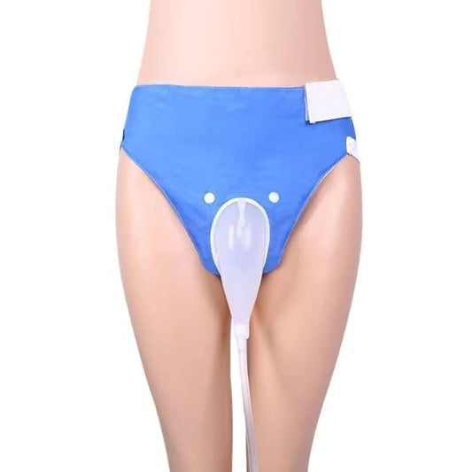 Reusable Urine Collectors for Men&Women – Portable Urine Drainage Bag & Incontinence Trousers | Leak-Proof Urinal System for Bedridden & Elderly Women