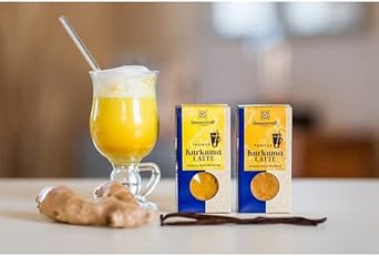 Sonnentor Organic Turmeric Latte Vanilla Golden Milk Box 60 G
