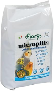 FIORY MICROPILLS PARAKEET, LOVEBIRD, BUDGIE 1.4KG :Pet Supplies