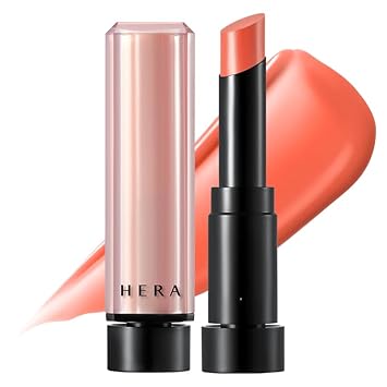 Hera Sensual Nude Balm Moisturizing, Glossy Lip Serum Endorsed By Jennie Nourishing & Smooth Lipstick By Amorepacific 3.5G - Moody (279)