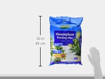 Westland Houseplant Potting Compost Mix and Enriched with Seramis, 8 L :Garden