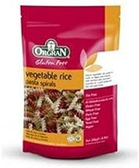 Orgran Vegetable Rice Spirals 250G X 5 (Pack Of 5)