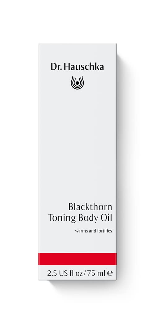Dr. Hauschka Blackthorn Toning Body Oil, 2.5 Fl Oz : Beauty & Personal Care
