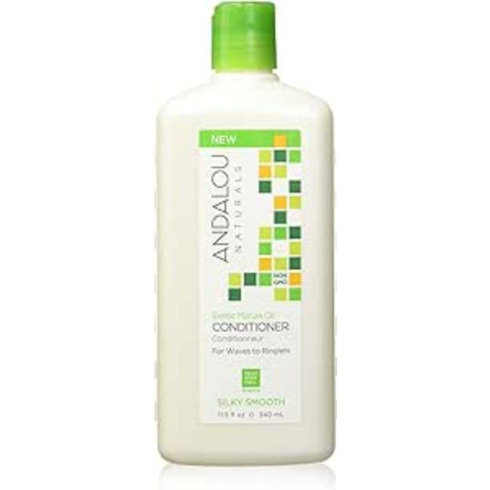 Andalou Naturals Exotic Marula Oil Silky Smooth Conditioner, 11.5 Ounce, (Package May Vary)