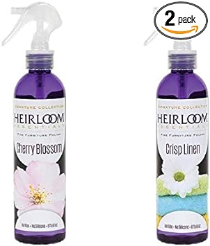 Furniture Polish 2-Pack Combo (Cherry Blossom & Crisp Linen)