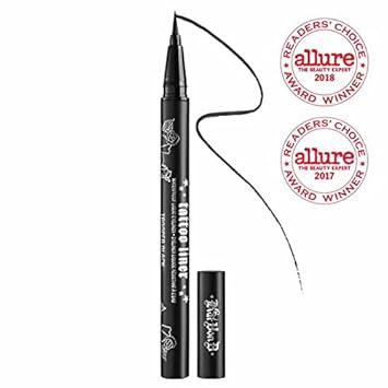 Kat Von D Tattoo Liner Waterproof Liquid Eyeliner In Trooper Black Full Size Unboxed