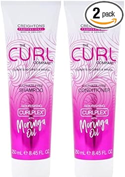 The Curl Company Sulphate Free Shampoo & Conditioner Duo, Gentle to Scalp, Perfect for Curls, Kinks, Coils and Waves, : Amazon.co.uk: Beauty