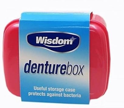 Wisdom Denture Box Assorted Colours (3 Packs)