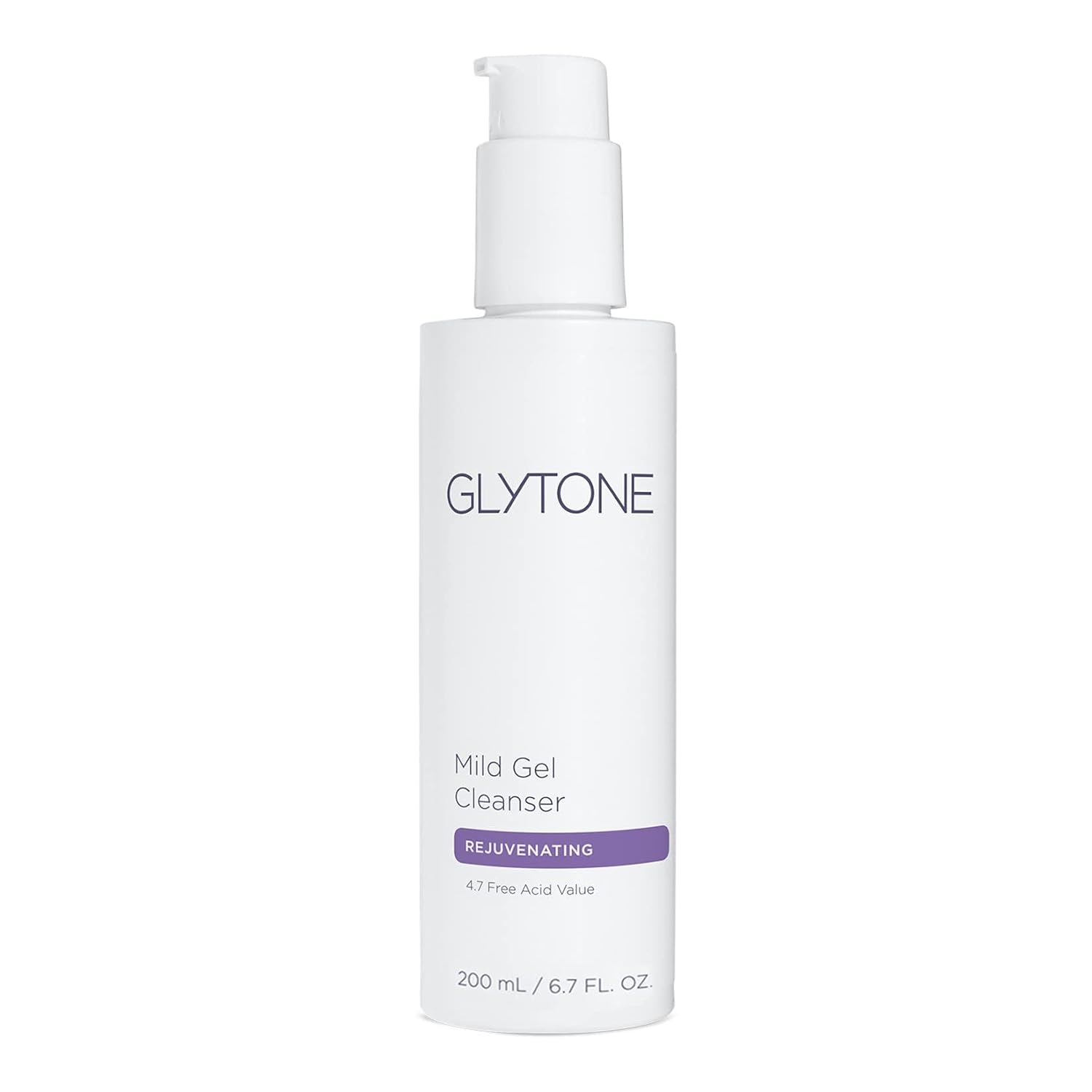 Glytone Mild Gel Cleanser - Exfoliating Face Wash For Normal To Combination Skin - With 4.7% Pure Glycolic Acid - Vegan & Fragrance-Free - 6.7 Fl. Oz