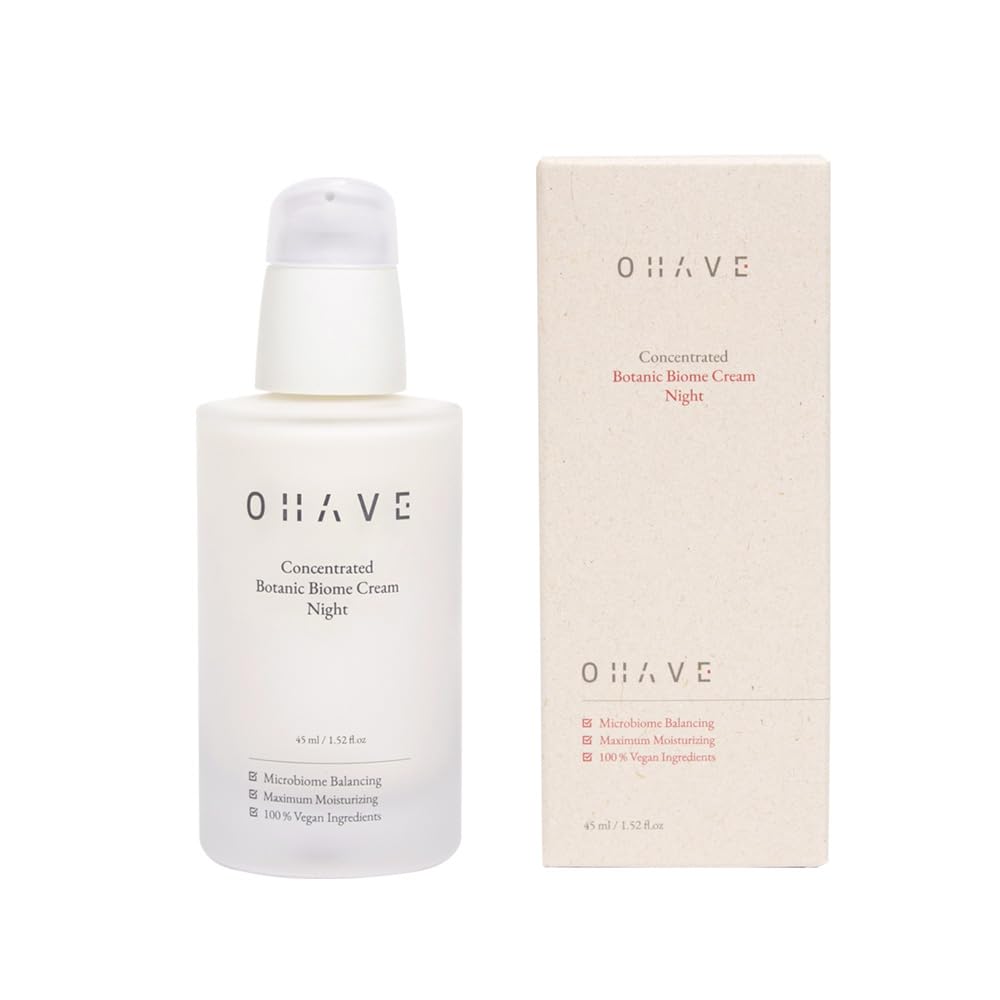 Ohave Soothing Moisture Cream - Hydrating & Calming Face Moisturizer For Sensitive Skin, Natural Botanical Ingredients, Deep Nourishment, Lightweight & Non-Greasy, 50Ml