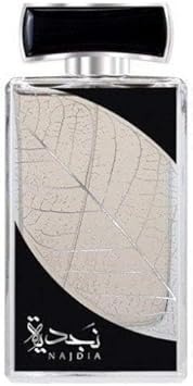 Najdia Silver By Lattafa Perfumes 100Ml Edp Arabian Fresh Citrus Musky Perfume Spray