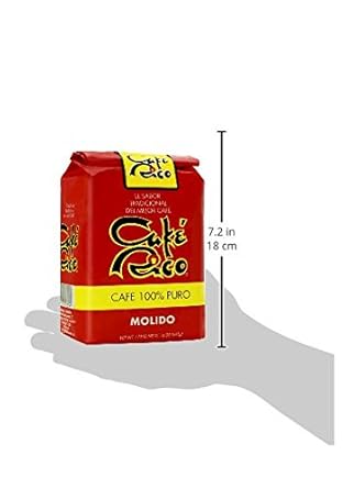 Cafe Rico Ground Regular Puerto Rican Coffee In Bag, 14 Ounce (Pack Of 6)