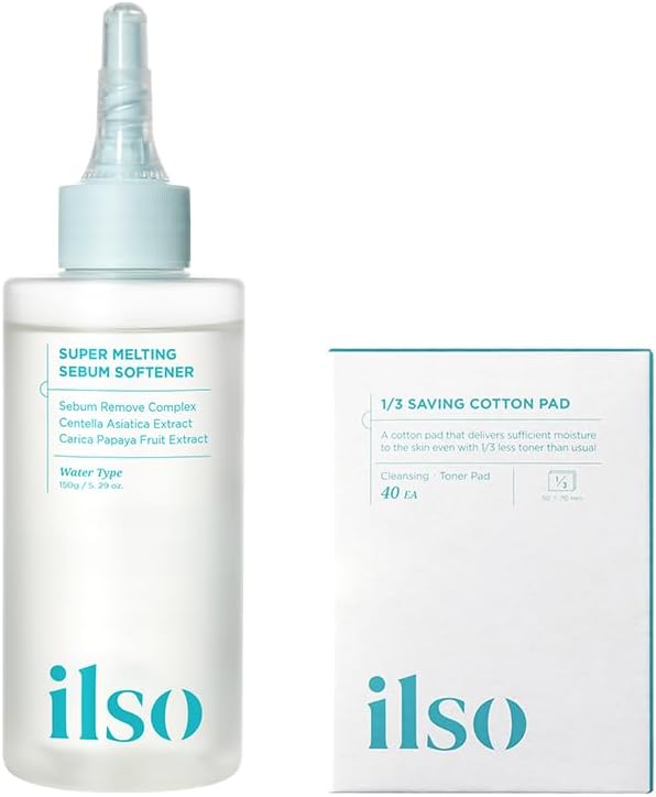 Ilso Super Melting Sebum Softener + 1/3 Saving Cotton Pad