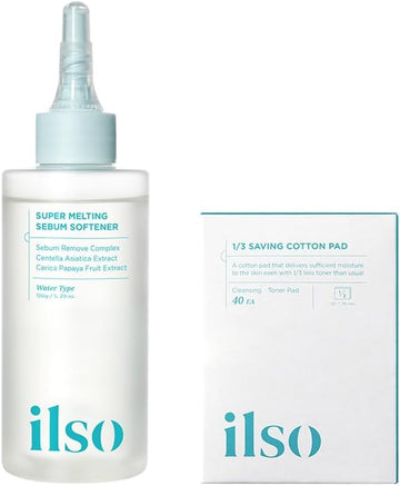 Ilso Super Melting Sebum Softener + 1/3 Saving Cotton Pad