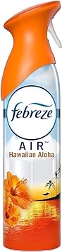 Air Freshener and Odor Eliminator Spray Febreze - Pack of 3 - Gain, Heavy Duty & Hawaiian