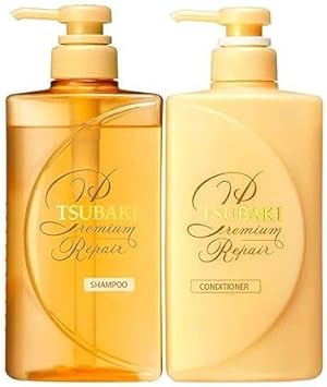 Tsubaki Premium Repair Shampoo And Conditioner Hair Care Set 490Ml+490MlNo Box