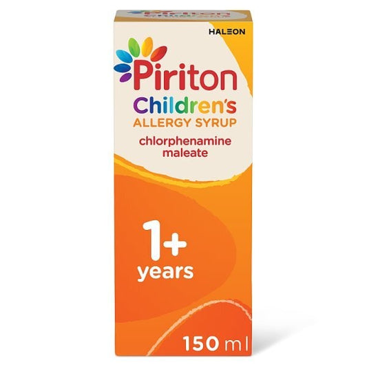 Piriton Allergy Relief Syrup For Children 150Ml