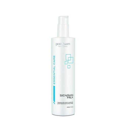 Postquam Professional Senskin Milk Normal/Sensitive Skin 250Ml Cleansing Milk – Leaves The Complexion Clean And Smooth - With Softening And Moisturizing Effect