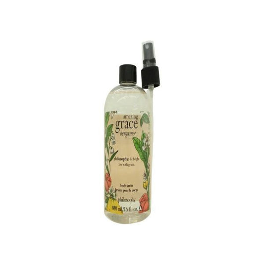 Philosophy Amazing Grace Bergamot Body Mist 480Ml- With Pump