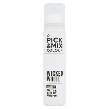 Pick & Mix Colour Hairspray White 75Ml