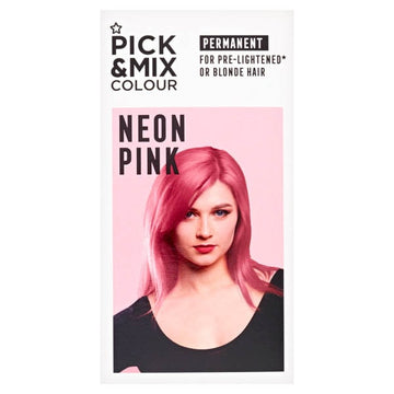 Pick & Mix Permenant Hair Dye Denim Neon Pink