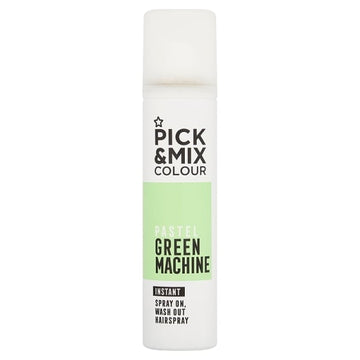 Pick & Mix Temporary Hair Colour Spray Pastel Green 75Ml