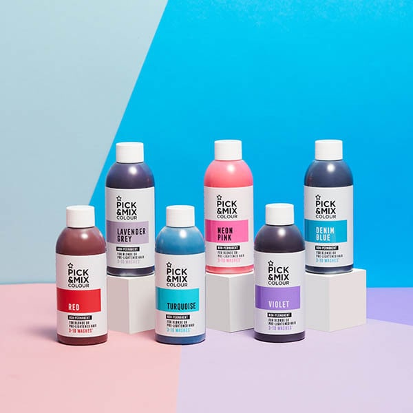 Pick & Mix Semi Permanent Hair Dye Neon Pink 125Ml
