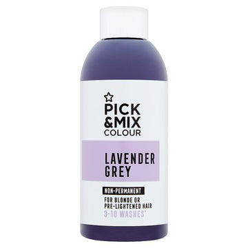 Pick & Mix Semi Permanent Hair Dye Lavender Grey 125Ml