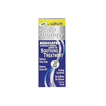 Sulfur 8 Medicated Dandruff Control Leave-In Soothing Treatment 2.5 Oz