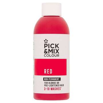 Pick & Mix Hair Dye Semi Permanent Red 125 Ml