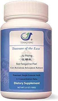 Red Tangerine Peel - Ju Hong (5:1 Concentrated Herbal Extract Granules, 100G)