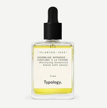 Typology Purifying Night Serum Botanical Blend With Peony 0.5 Fl. Oz & Complimentary Sheet Masque