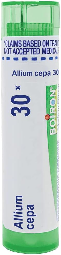 Boiron Allium Cepa 30X Md 80 Pellets For Runny Nose With Clear Discharge