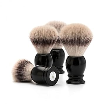 Mühle Classic Black Medium Silvertip Fiber Shaving Brush - Synthetic Luxury Shave Brush For Men, Rich Lather : Beauty & Personal Care