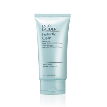 Estée Lauder Perfectly Clean Multi-Action Cream Face Cleanser/Moisture Mask | Ideal For Dry Skin, 5 Ounce