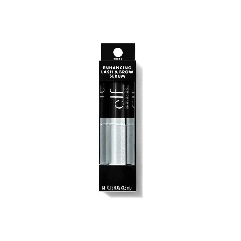 e.l.f. Enhancing Lash & Brow Serum, Promotes Longer-Looking Lashes & Brows, Nourishing & Conditioning Formula, Clear, 0.12 Fl Oz (3.5mL) : Beauty & Personal Care