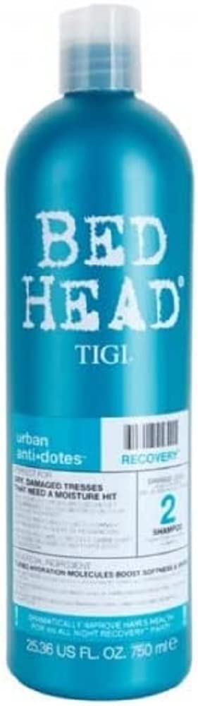 TIGI Cosmetics Bed Head Urban Anti+dotes Recovery Shampoo Damage Level 2 25.36-Ounce