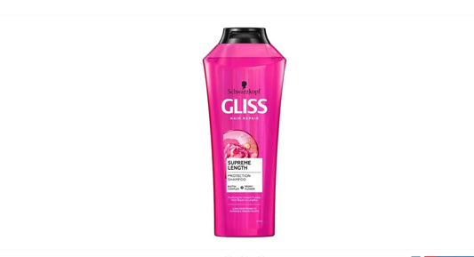 Schwarzkopf Gliss Shampoo Supreme Length, Strengthens & Protects Long, Damaged Hair, With Micro-Repair Lipids & Keratin, 13.6 Fl. Oz (400Ml) : Beauty & Personal Care