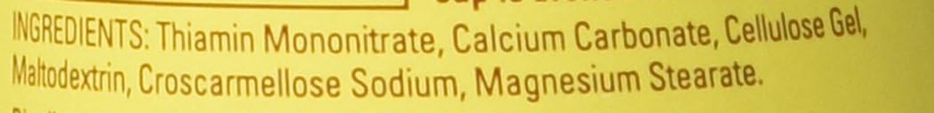 Nature Made Vitamin B-1 100 Mg, 100 Tablets (Pack Of 3)