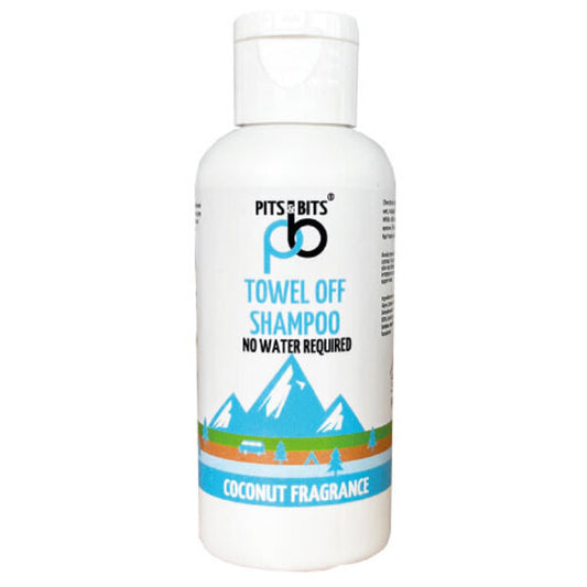Pits And Bits Towel Off Shampoo Coconut Fragrance 100Ml