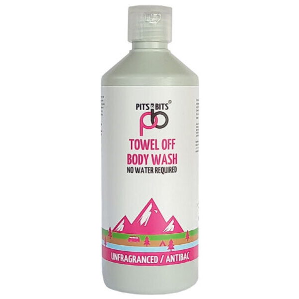 Pits And Bits Towel Off Body Wash Antibacterial 500Ml