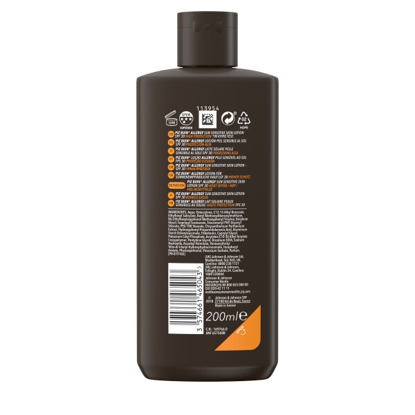 Piz Buin Allergy Sun Sensitive Skin Lotion Spf 30 High 200Ml
