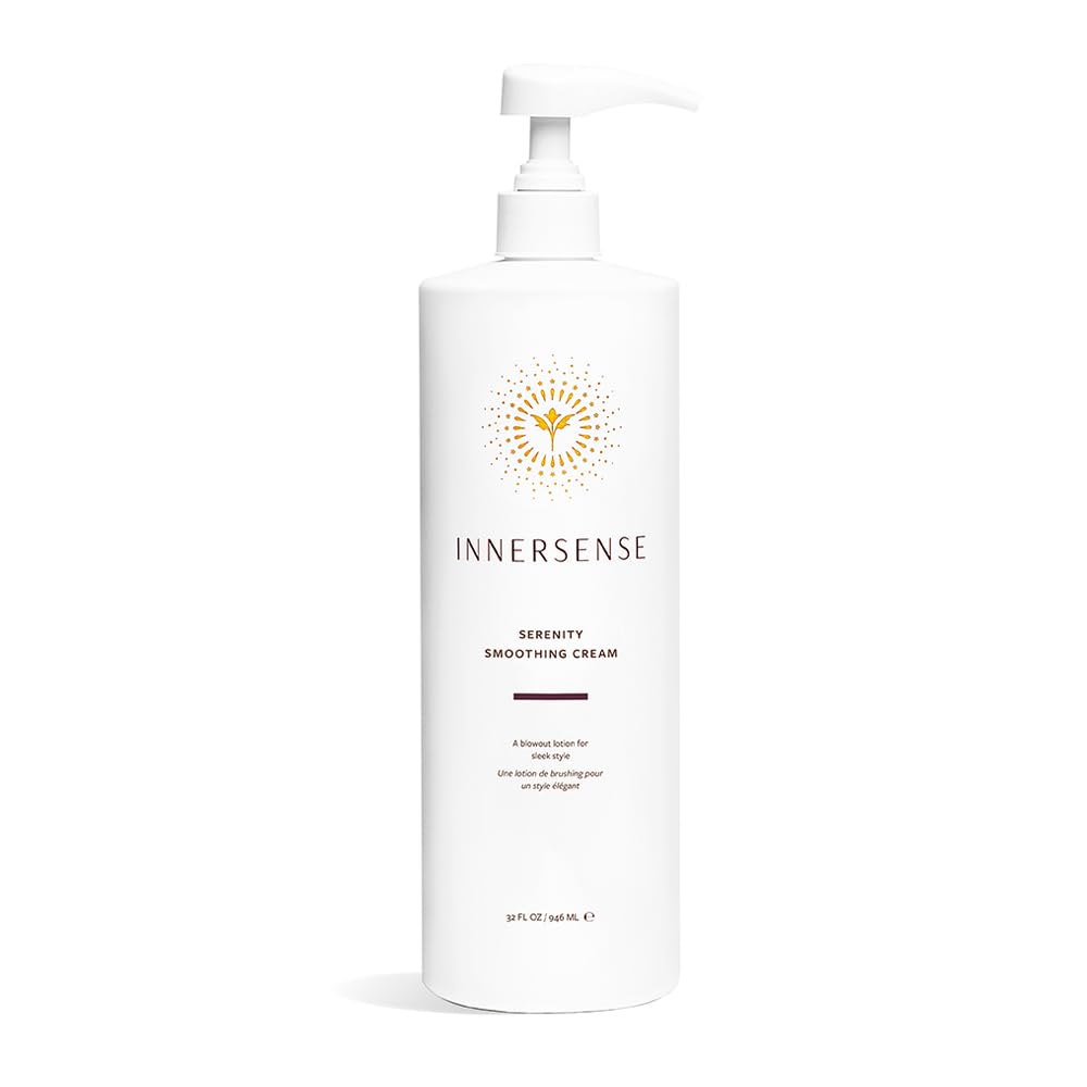 Innersense Organic Beauty - Natural Serenity Smoothing Hair Cream | Non-Toxic, Cruelty-Free Haircare (32 Oz | 1 L)