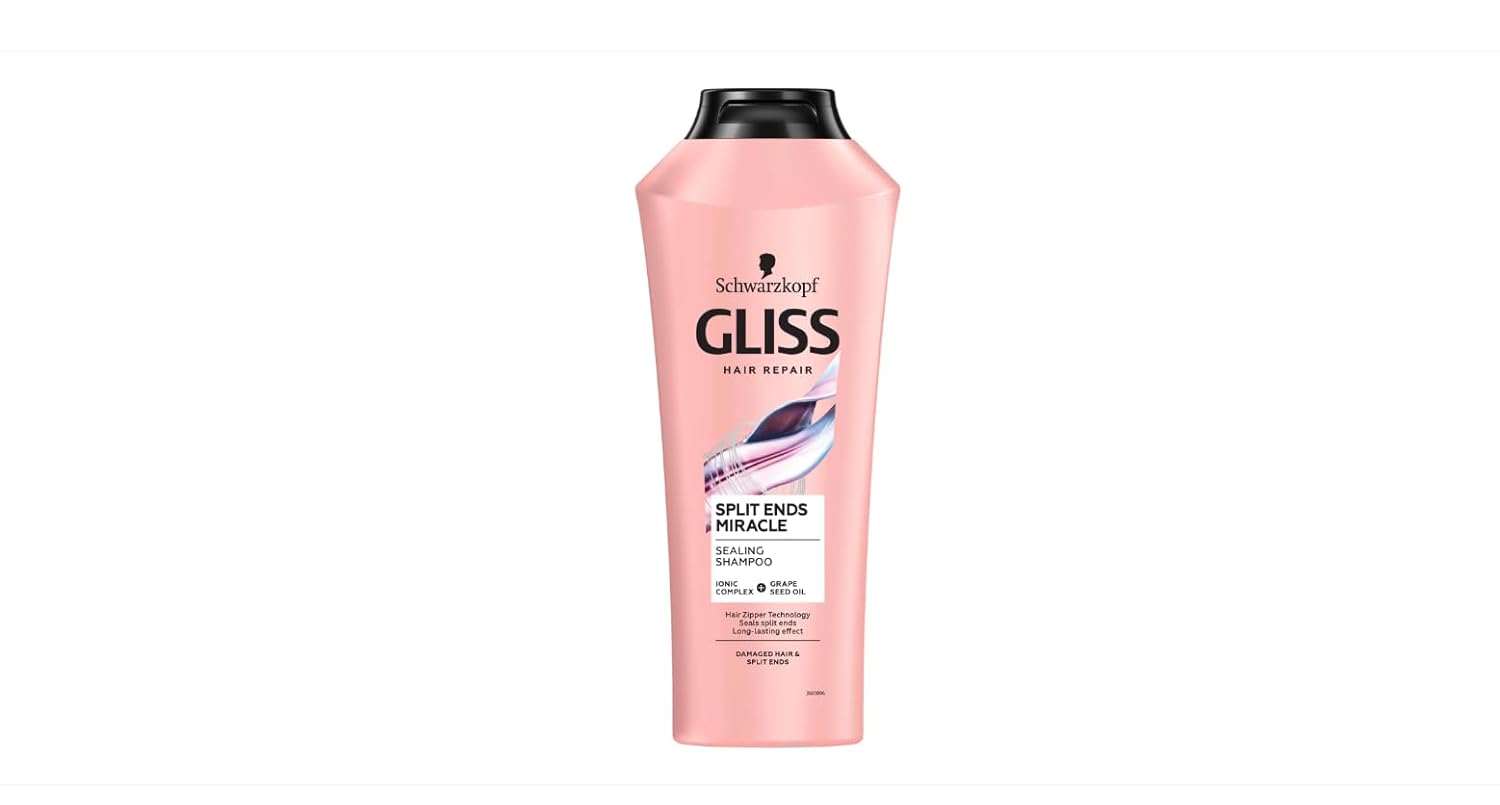 Schwarzkopf Gliss Split Ends Miracle Hair Shampoo 400Ml : Beauty & Personal Care